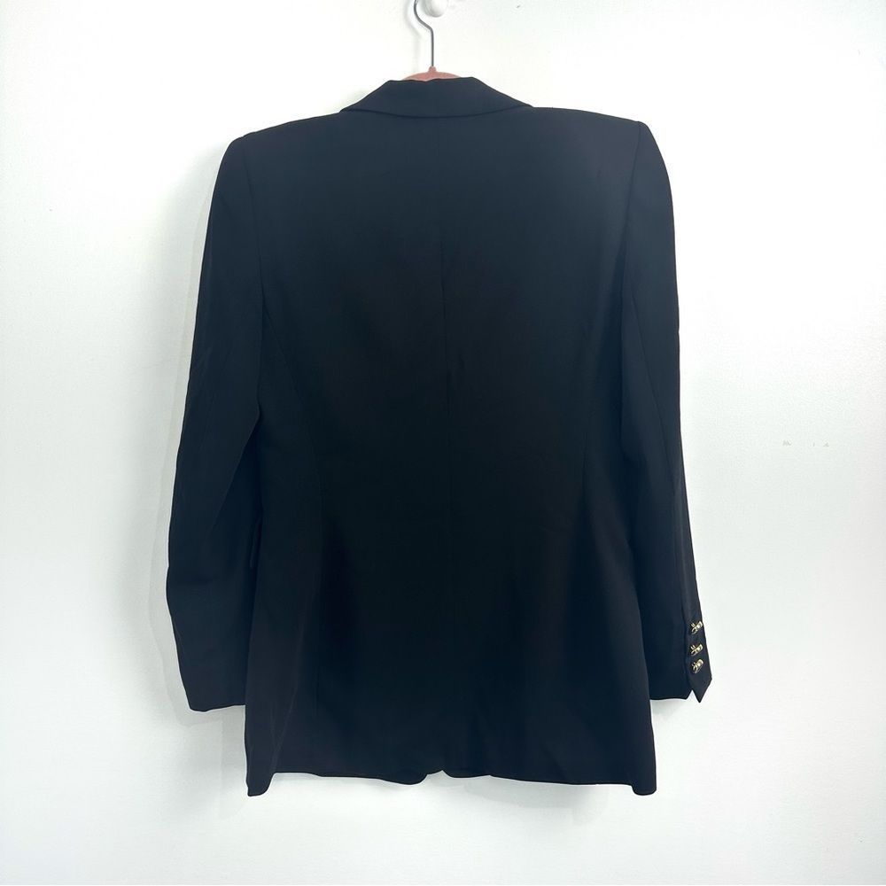 Vintage Escada Black Wool Blazer - Picture 5 of 16